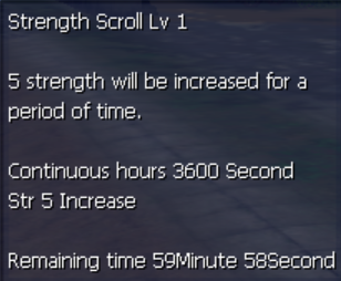 Strength Scroll